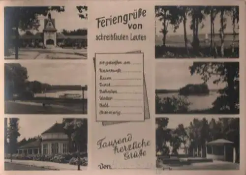 Scharmützelsee - mit 6 Bildern - 1959