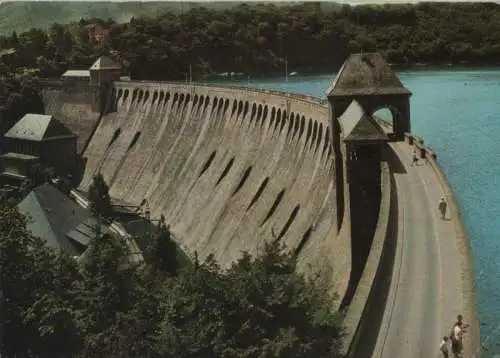 Edersee - Sperrmauer - ca. 1980