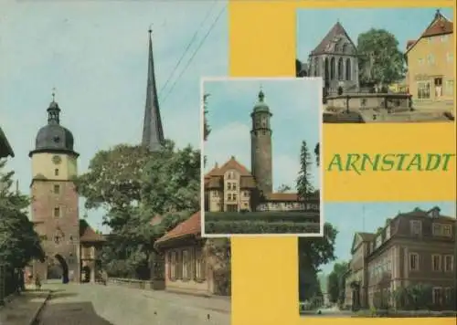 Arnstadt - u.a. Neideckturm - 1965