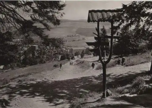 Oberwiesenthal - Blick vom Eckbauer - 1980