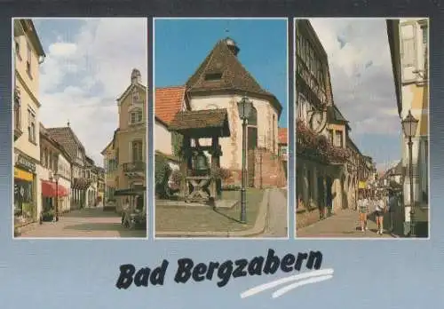 Bad Bergzabern Pfalz - 3 Bilder - ca. 1985