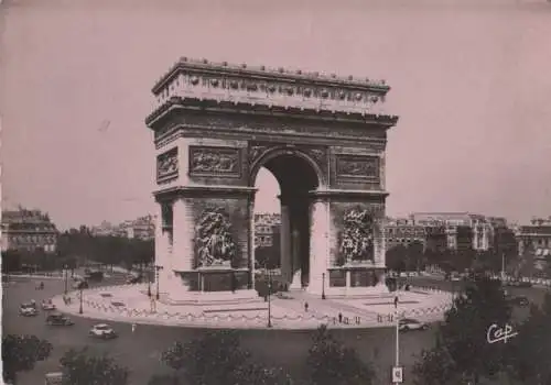 Frankreich - Frankreich - Paris - Arc de Triomphe de la Etoile - ca. 1955