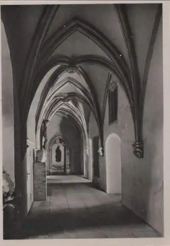 Karl-Marx-Stadt, Chemnitz - Städtische Museen, Kloster, Ostflügel Kreuzgang - 1953