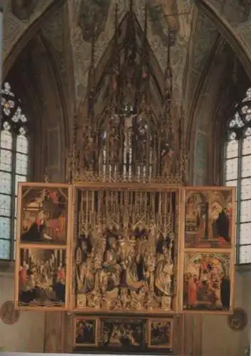 Österreich - Österreich - St. Wolfgang - Wallfahrtskirche, Flügelaltar - ca. 1980