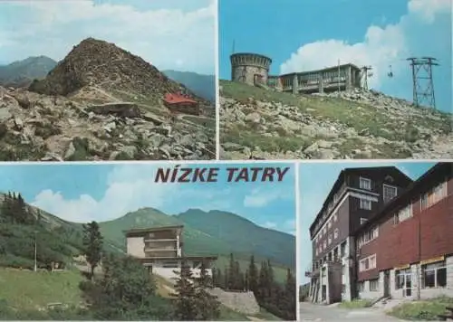 Slowakei - Nizke Tatry - Niedere tatra - Tschechien - 4 Bilder