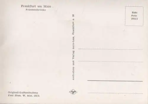 Frankfurt Main - Friedensbrücke