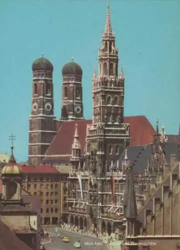 München - Der Marienplatz - ca. 1975