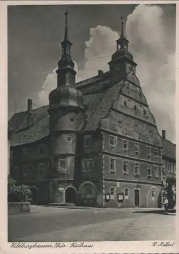 Hildburghausen - Rathaus - ca. 1950