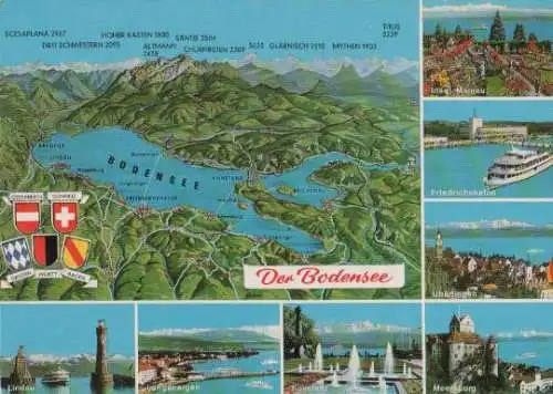 Konstanz - Bodensee u.a. Friedrichshafen - ca. 1975