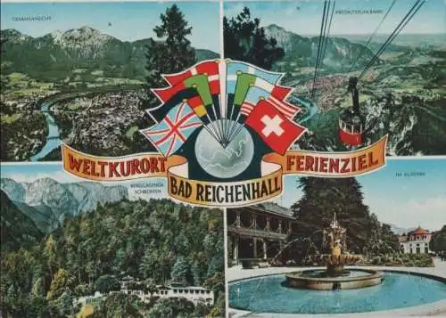 Bad Reichenhall - u.a. Im Kurpark - ca. 1975