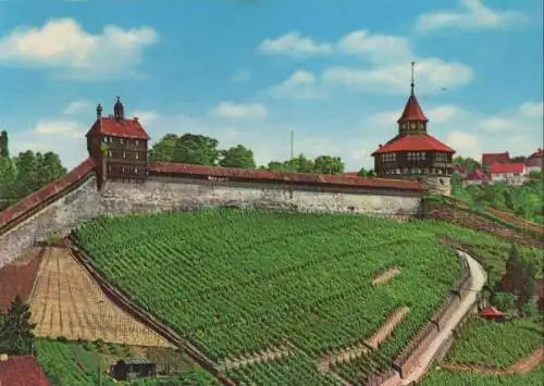 Esslingen - Burg mit Wehrgang