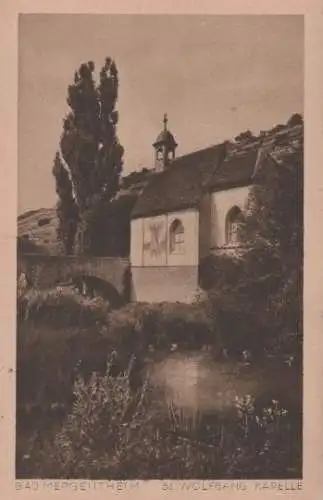 Bad Mergentheim - St. Wolfgang Kapelle - ca. 1935