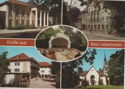 Bad Liebenstein - u.a. Sanatorium Hugo Gefrol - 1987