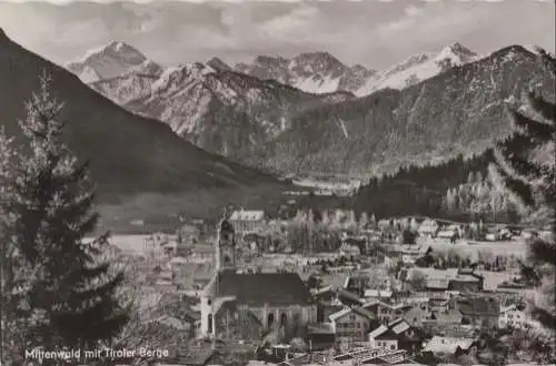 Mittenwald - mit Tiroler Berge