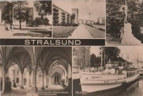 Stralsund u.a. MS Granitz - 1973