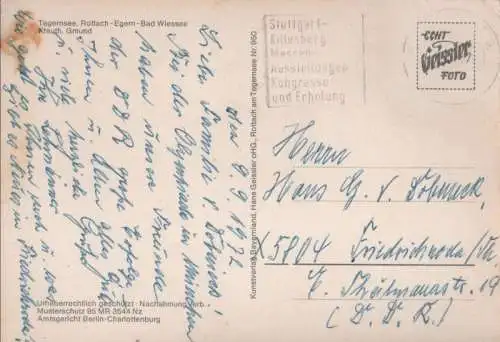 Tegernsee - Olympia-Grüße