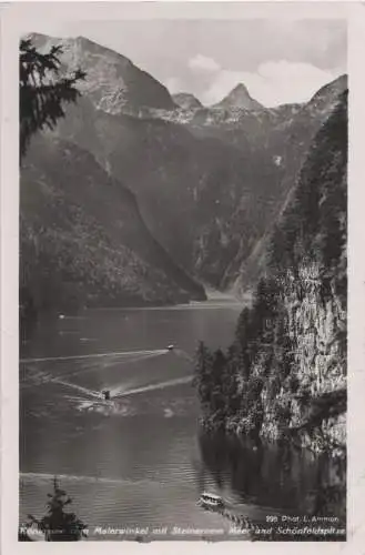 Königssee - mit Steinernem Meer - 1950