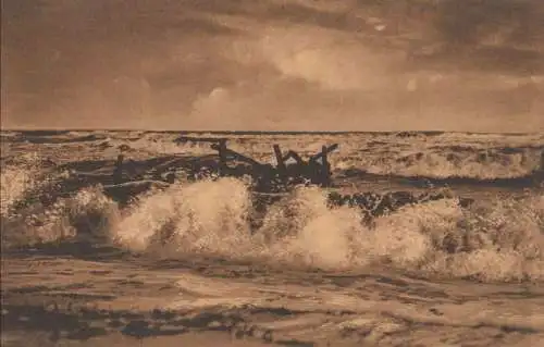 Timmendorfer Strand - zerstörter Steg