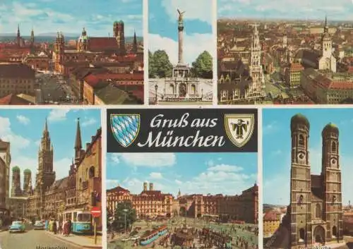 München - 6 Teilbilder - 1973