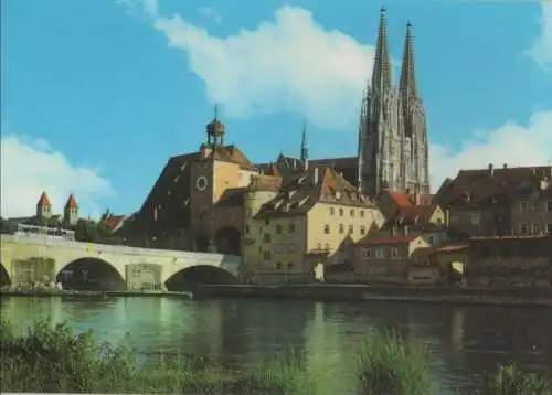 Regensburg - Dom und Brücke