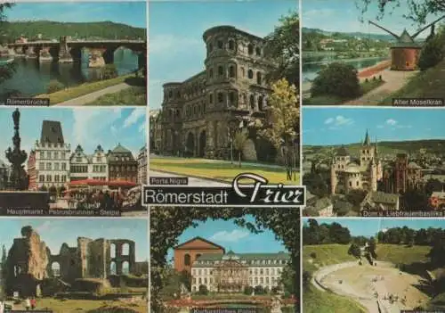 Trier - u.a. Kaiserthermen - 1977