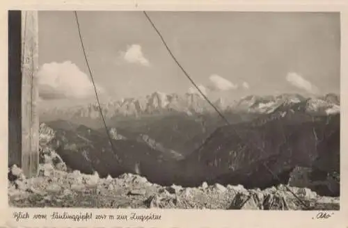 Zugspitze - Blick vom Säulingsgipfel