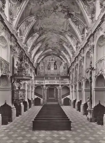 Freising - Dom, Blick zum Hauptportal