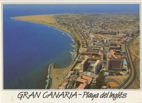 Spanien - Playa del Inglés - Spanien - aus der Luft