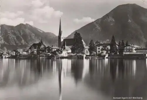 Rottach-Egern mit Wallberg - 1956