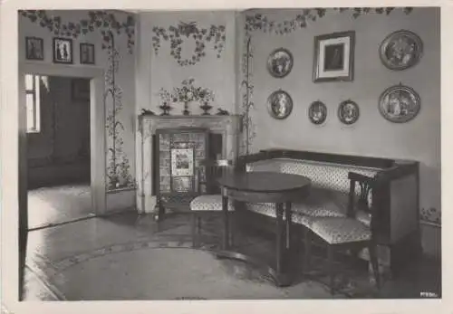 Schloß Tiefurt b. Weimar - Goethezimmer - 1956