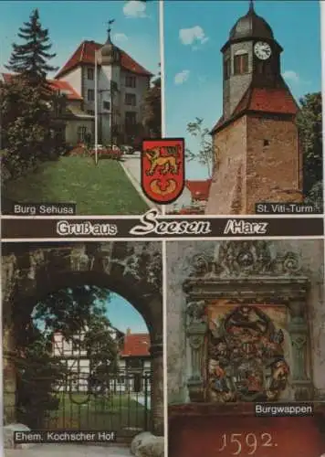 Seesen, Harz - u.a. Burgwappen - 1978