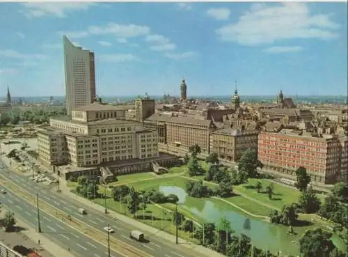 Leipzig - Blick auf die Stadt