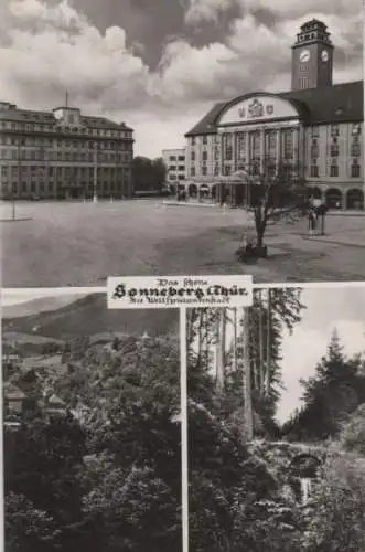 Sonneberg - 3 Teilbilder - 1961