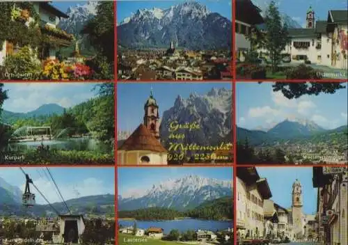 Mittenwald - mit 9 Bildern - ca. 1980