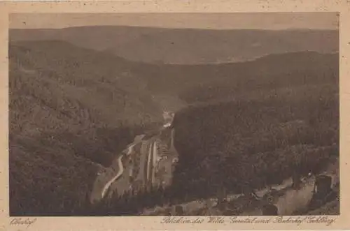 Oberhof - Blick ins Wilde-Geratal