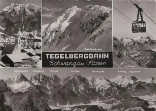 Schwangau - Tegelbergbahn - 1969