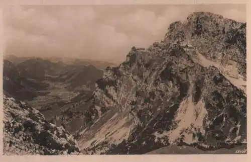 Wendelstein - Blick ins Leitzachtal - 1936