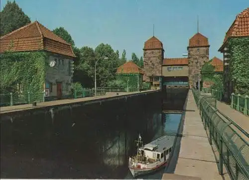 Minden - Mittelland-Kanal, Schleuse