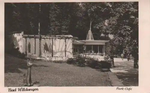 Bad Wildungen - Park-Cafe - 1960