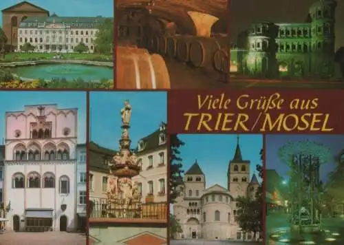 Trier - 7 Teilbilder - ca. 1985