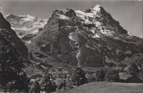 Schweiz - Schweiz - Grindelwald - Eiger, Flescherwand - ca. 1960