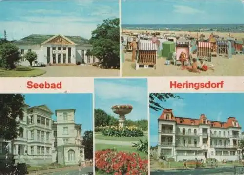 Heringsdorf - u.a. Strand - 1985