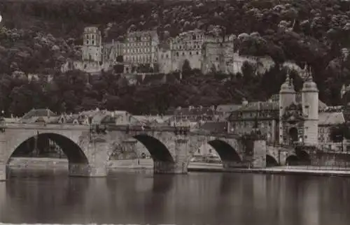 Heidelberg - Neckarpartie - 1955