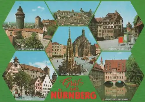 Nürnberg - u.a. Dürer-Haus - ca. 1995