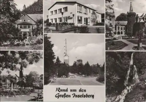 Inselsberg - mit Umgebung, z.B. Fischbach - 1980