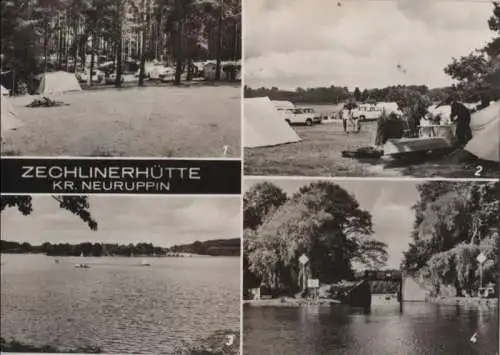 Rheinsberg-Zechlinerhütte - u.a. Zeltplatz Ekernkoppel - ca. 1975