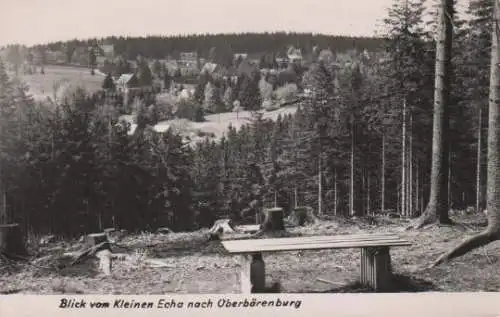 Altenberg - Oberbärenburg vom kleinen Echo - ca. 1965