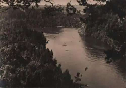 Mittweida-Lauenhain - Zschopau mit Wappenfelsen - 1965