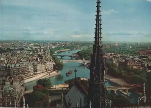 Frankreich - Frankreich - Paris - Panorama dur la Seine - 1962