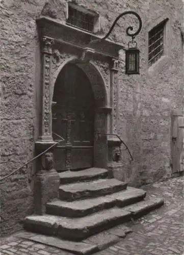 Rothenburg - Altes Rathausportal - 1959